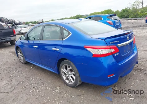 2014 Nissan Sentra Sr из США, поврежденный, VIN 3N1AB7AP8EL626251